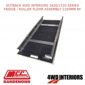 OUTBACK 4WD INTERIORS 1620/1720 SERIES FRIDGE / ROLLER FLOOR ASSEMBLY 1100MM RF
